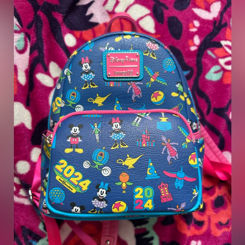 Mickey Mouse and Friends Loungefly Mini Backpack